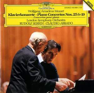Mozart: Piano Concertos Nos. 25 & 19