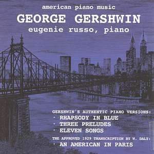 American Piano Music: George Gershwin