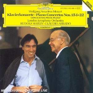 Mozart: Piano Concertos Nos. 15 & 22