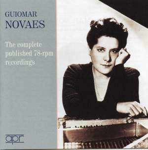 Guiomar Novaes: The complete published 78-rpm recordings