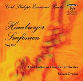 Bach, C P E: Hamburg Symphonies (6) for Strings, Wq. 182 (H657-662)