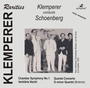 Klemperer Conducts Schoenberg