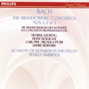 JS Bach: Brandenburg Concertos Nos. 1, 2 & 3