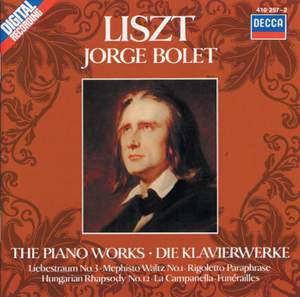 Liszt: Piano Works Vol. 1 - La Campanella, Mephisto Waltz No. 1, etc.