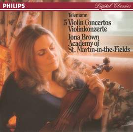 Telemann: Five Violin Concertos