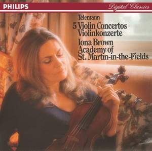 Telemann: Five Violin Concertos