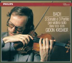 Bach, J S: Sonatas & Partitas for solo violin, BWV1001-1006