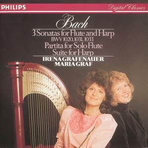 JS Bach: Sonatas & Partitas for flute & harp