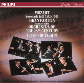 Mozart: Serenade No. 10 in B flat major, K361 'Gran Partita'