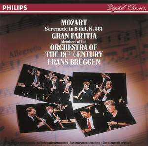 Mozart: Serenade No. 10 in B flat major, K361 'Gran Partita'
