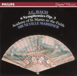 Bach, J C: Symphonies Op. 3