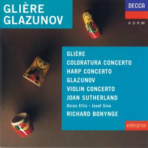Glière & Glazunov: Concertos