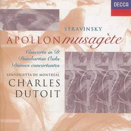 Stravinsky: Apollon musagète, etc.