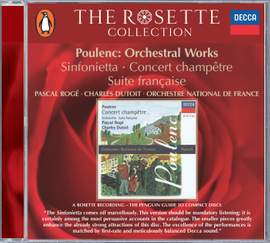 Poulenc: Concert champêtre, Suite française and other works