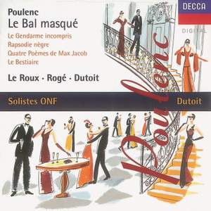 Poulenc: Le bal masqué & other chamber works