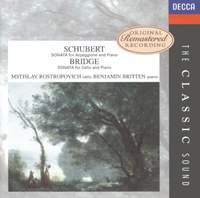 Schubert & Bridge: Cello Sonatas