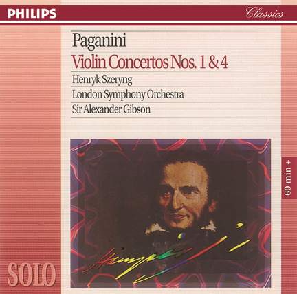 Paganini: Violin Concertos Nos. 1 & 4