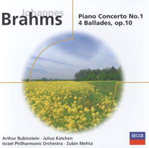 Brahms: Piano Concerto No.1 in D minor & 4 Ballades, Op.10