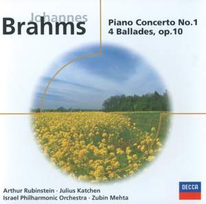 Brahms: Piano Concerto No.1 in D minor & 4 Ballades, Op.10