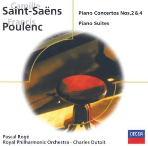 Saint-Saëns: Piano Concertos Nos. 2 & 4 & Poulenc: 3 mouvements perpétuels, etc.