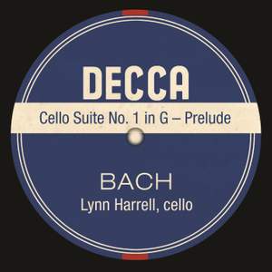 Cello Suite No. 1 in G – Prelude