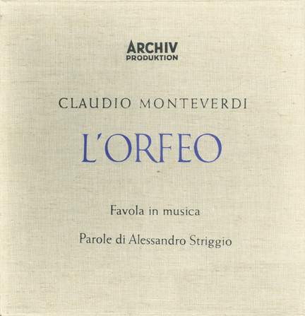 Monteverdi: L'Orfeo