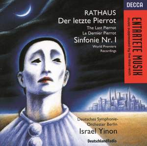 Rathaus: Symphony No.1 & Der letzte Pierrot Product Image