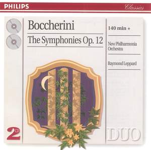 Boccherini: Symphonies (6), Op. 12
