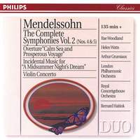 Mendelssohn: The Complete Symphonies, Vol. 2