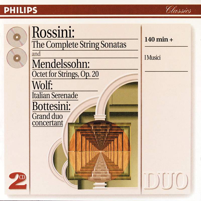 ROSSINI: STRING SONATAS Nos. 1 / 2 / 3 / 6 KARAJAN / BERLIN
