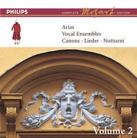 Mozart: Arias, Vocal Ensembles & Canons - Vol.2