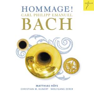 Hommage! - CPE Bach: Sonatas arr. for trumpet & basso continuo