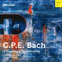 Bach, C P E: Hamburg Symphonies (6) for Strings, Wq. 182 (H657-662)