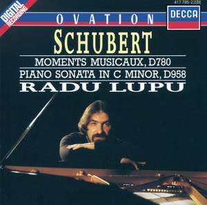 Schubert: Moments Musicaux & Piano Sonata in C minor