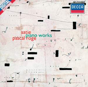 Satie: Piano Works