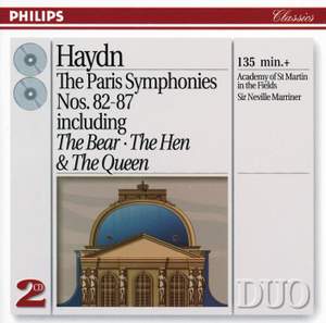 Haydn: Symphonies Nos. 82 - 87 (the Paris Symphonies)