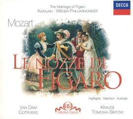 Mozart: Le nozze di Figaro, K492 (highlights)