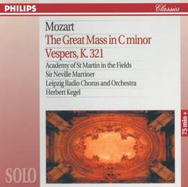 Mozart: Great Mass in C minor & Vesperae de Dominica