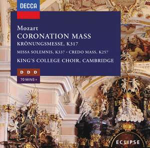 Mozart: Coronation Mass and other works