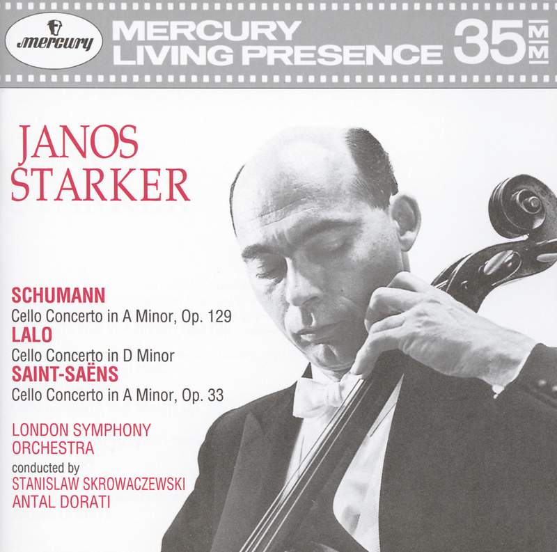 蘭LP Janos Starker, Antal Dorati, London Symphony Orchestra Dvorak, Ruch Violoncello Concerto / Kol Nidrei 1305311Y MERCURY /00260 Janos Starker plays Dvorák: Cello Concerto, Bruch and Tchaikovsky