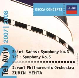 Saint-Saens: Symphony No. 3 & Tal: Symphony No. 5