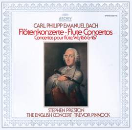 CPE Bach: Flute Concertos Wq 166 & 167