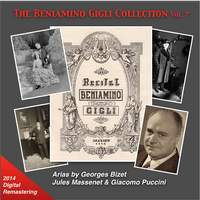 The Beniamino Gigli Collection, Vol. 7: Bizet, Massenet & Puccini (2014 Digital Remaster)