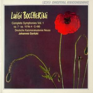 Boccherini: Complete Symphonies, Vol. 1