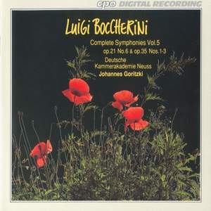 Boccherini: Complete Symphonies, Vol. 5