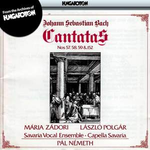 JS Bach: Cantatas Nos. 57, 58, 59 and 152