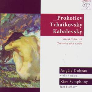 Prokofiev, Tchaikovsky, Kabalevsky: Violin Concertos Product Image