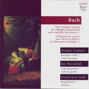 Bach: The complete sonatas for obbligato harpsichord and a melodic instrument, Vol. 1