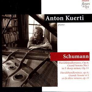 Schumann: Davidsbündlertänze & Piano Sonata No.1
