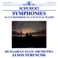 Schubert: Symphonies Nos. 5 & 8, 'Unfinished' - Hungaroton: HRC152 ...